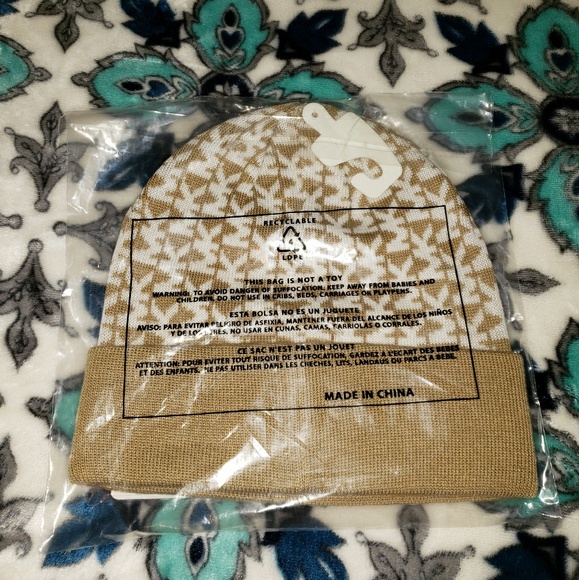 Nwt Michael Michael Kors Boggan sz One Size - Picture 2 of 3